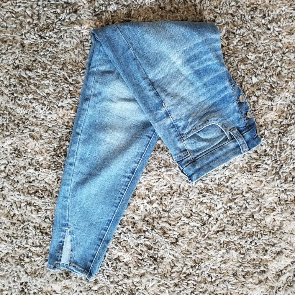 American Eagle Curvy Hi-Rise Jegging Jeans Size 4S - Picture 9 of 10